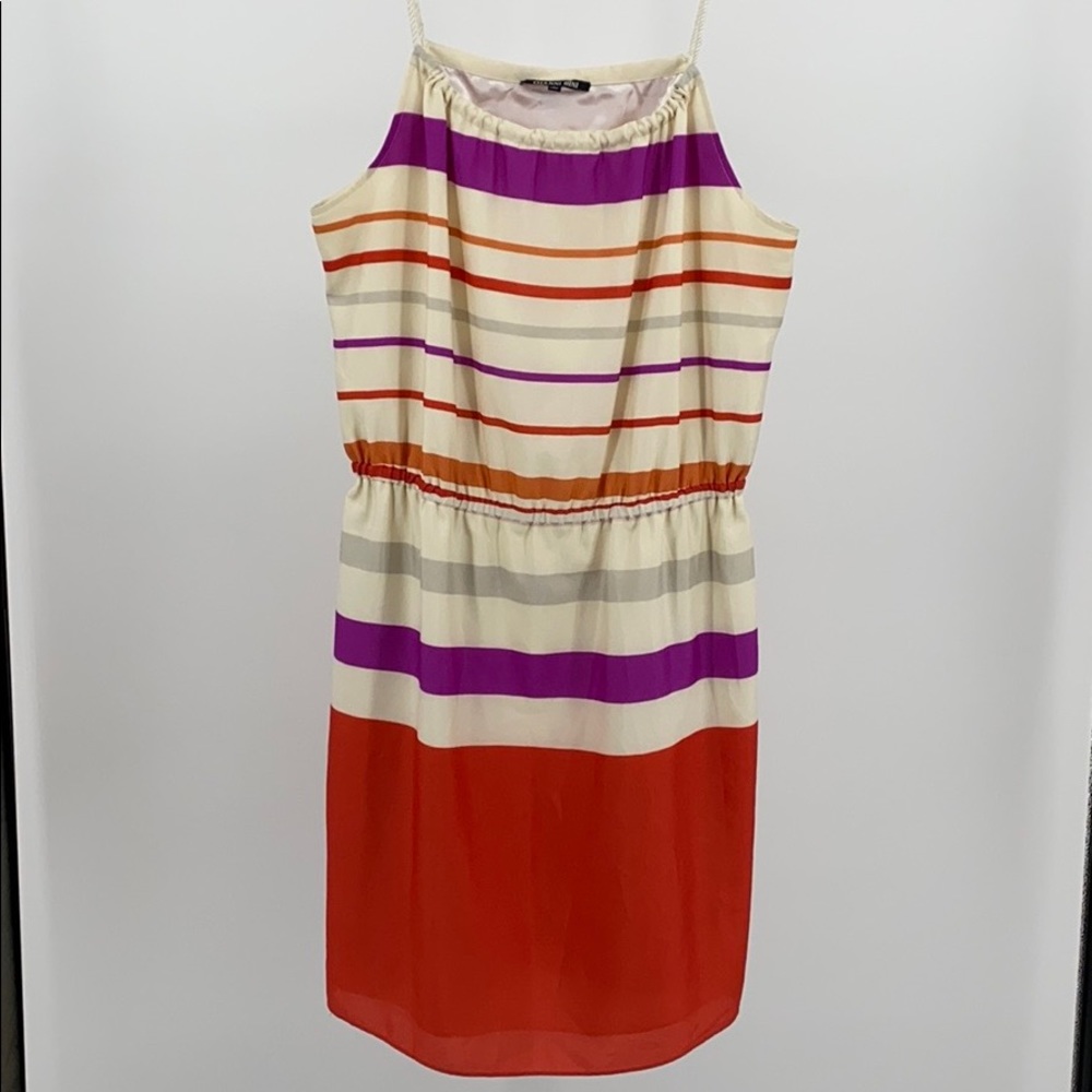 GIANNI BINI Sleeveless Dress w/ Rope Style Straps